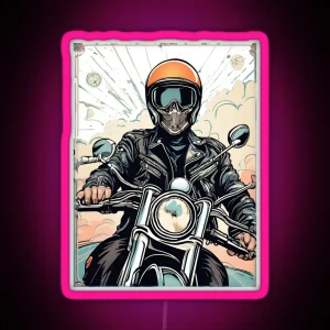 Bikers Paradise RGB Neon Sign