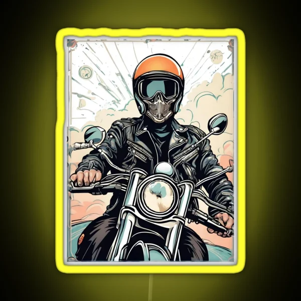 Bikers Paradise RGB Neon Sign