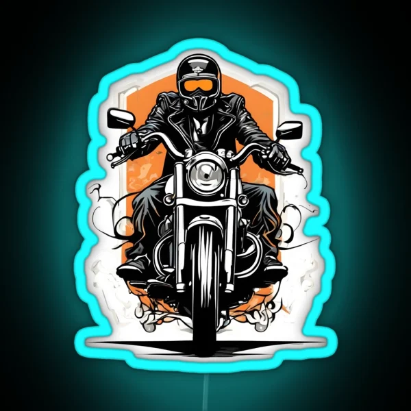 Bikers Paradise RGB Neon Sign
