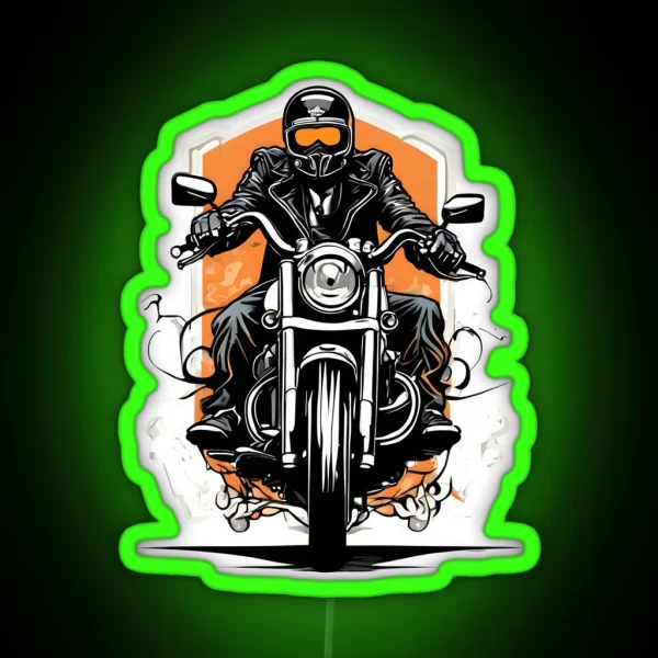 Bikers Paradise RGB Neon Sign