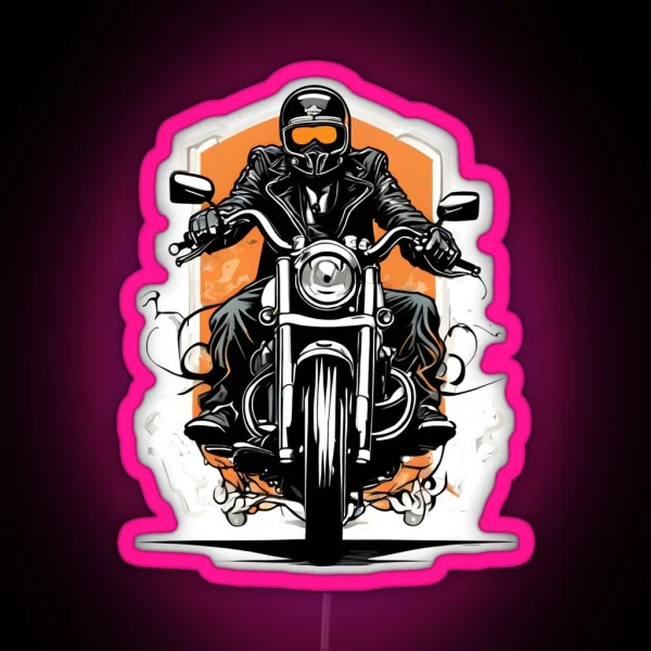 Bikers Paradise RGB Neon Sign