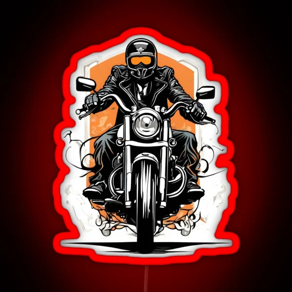 Bikers Paradise RGB Neon Sign