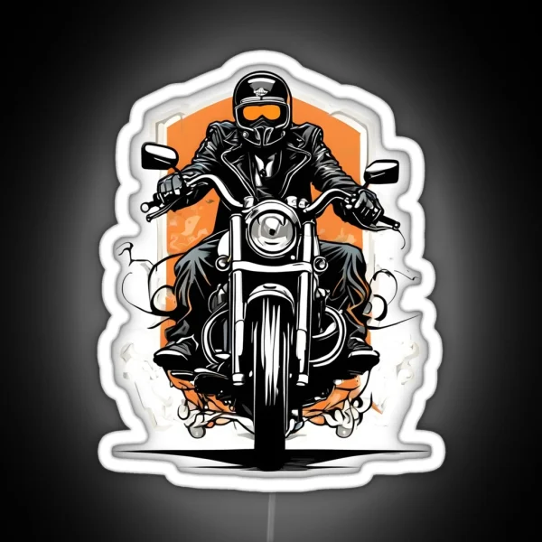 Bikers Paradise RGB Neon Sign