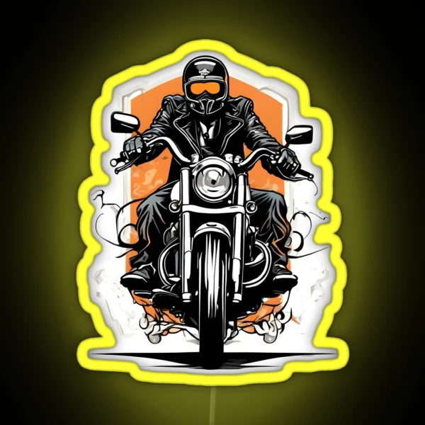 Bikers Paradise RGB Neon Sign