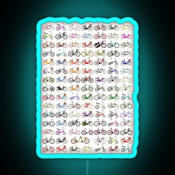 Bikes RGB Neon Sign