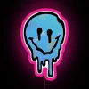 Bikini Bottom Drippy Smiley Face RGB Neon Sign - Image 6