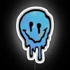 Bikini Bottom Drippy Smiley Face RGB Neon Sign
