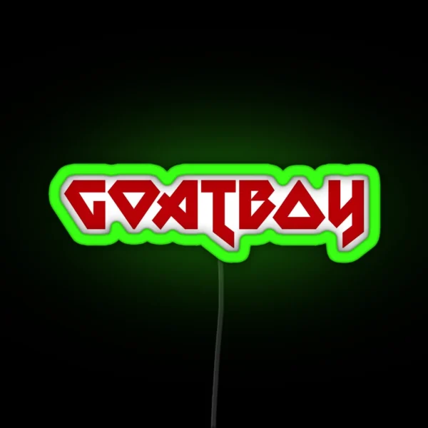 Bill Hicks Goatboy RGB Neon Sign