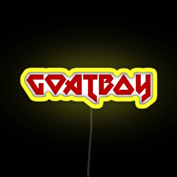 Bill Hicks Goatboy RGB Neon Sign