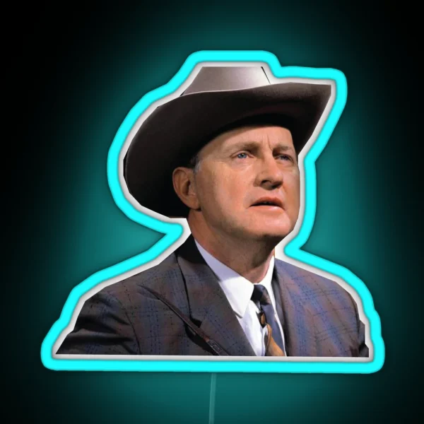 Bill Monroe RGB Neon Sign