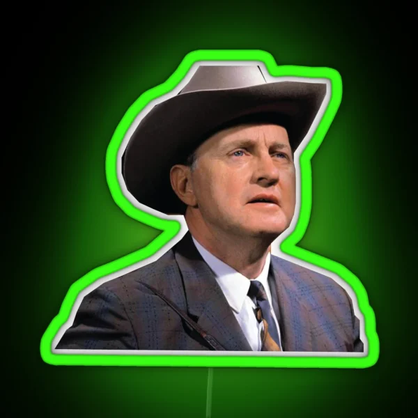 Bill Monroe RGB Neon Sign