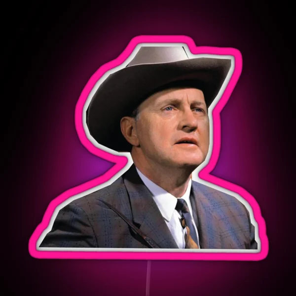 Bill Monroe RGB Neon Sign