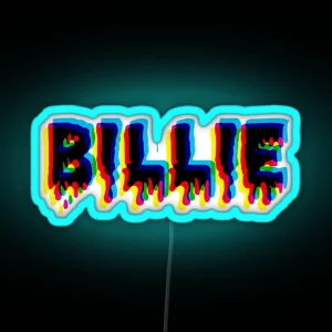 Billie Classic Design RGB Neon Sign