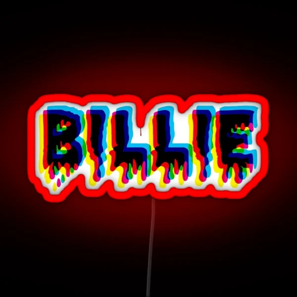Billie Classic Design RGB Neon Sign