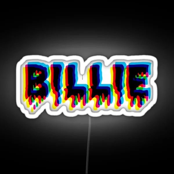 Billie Classic Design RGB Neon Sign