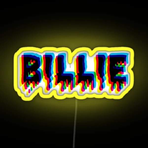 Billie Classic Design RGB Neon Sign