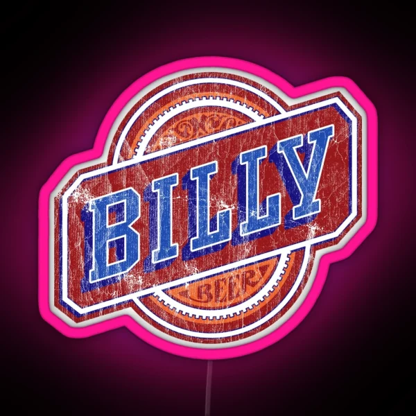 Billy Beer RGB Neon Sign