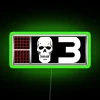 Biochip 3 Bagman RGB Neon Sign - Image 3