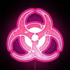 Biohazard In Pink RGB Neon Sign - Image 6