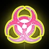 Biohazard In Pink RGB Neon Sign - Image 5
