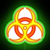 Biohazard Neon YOR RGB Neon Sign - Image 4
