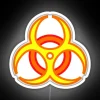 Biohazard Neon YOR RGB Neon Sign - Image 5