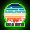 Bird Nerd Retro Vintage RGB Neon Sign - Image 4