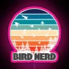Bird Nerd Retro Vintage RGB Neon Sign - Image 6