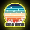 Bird Nerd Retro Vintage RGB Neon Sign - Image 5