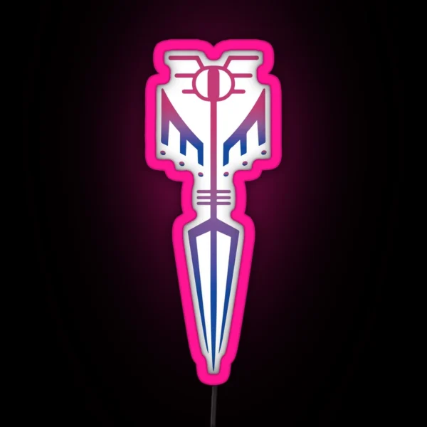 Bisexual Valkyrie Symbol RGB Neon Sign