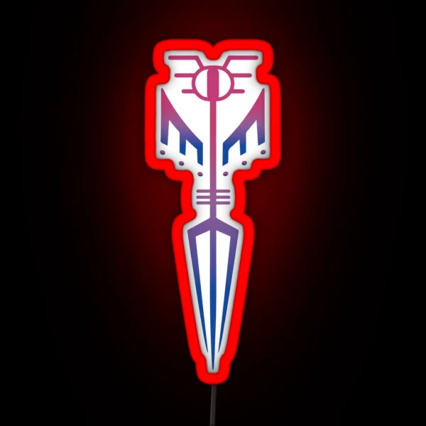 Bisexual Valkyrie Symbol RGB Neon Sign