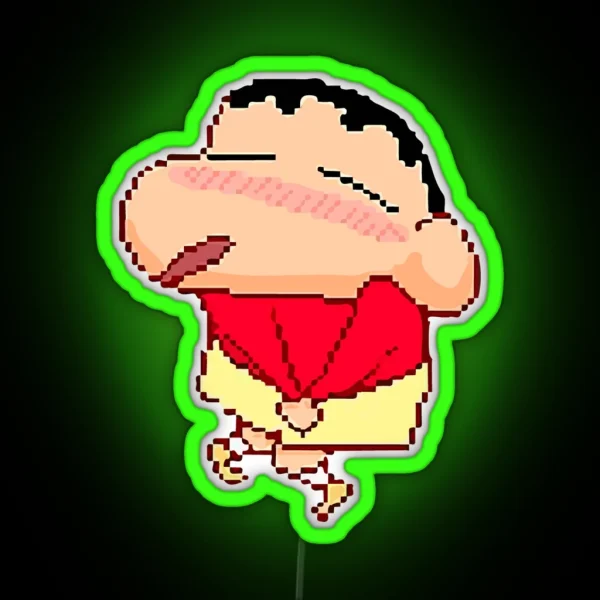 Bit Shin Chan RGB Neon Sign