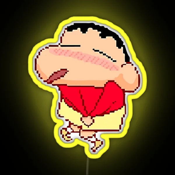 Bit Shin Chan RGB Neon Sign