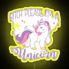 Bitch Please I M A Unicorn RGB Neon Sign - Image 6