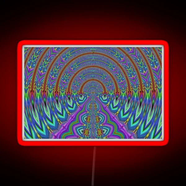 Bizarre Walkway RGB Neon Sign