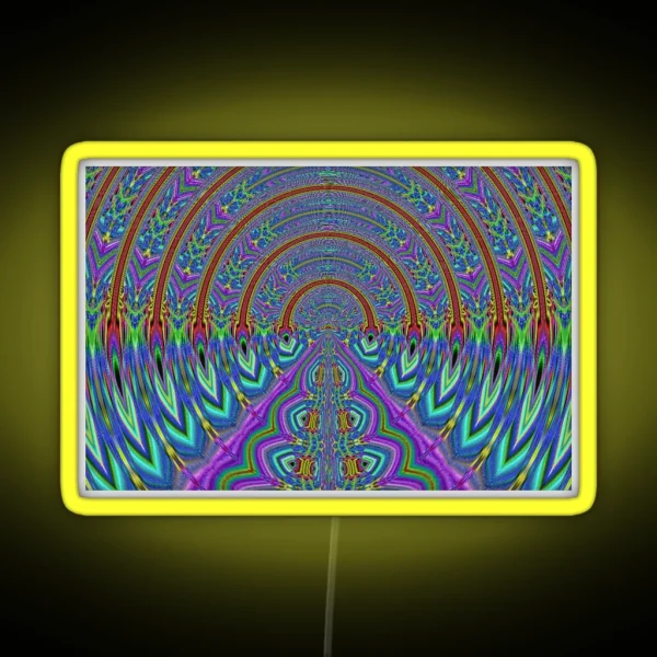 Bizarre Walkway RGB Neon Sign