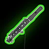 Black And Gray Piccolo Line Art RGB Neon Sign - Image 4