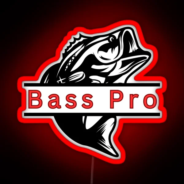 Black Bass Pro RGB Neon Sign