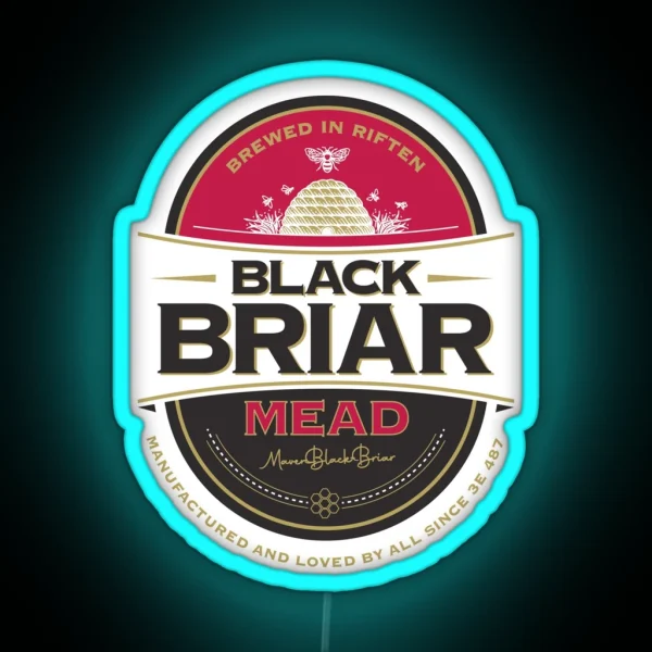 Black Briar Mead RGB Neon Sign