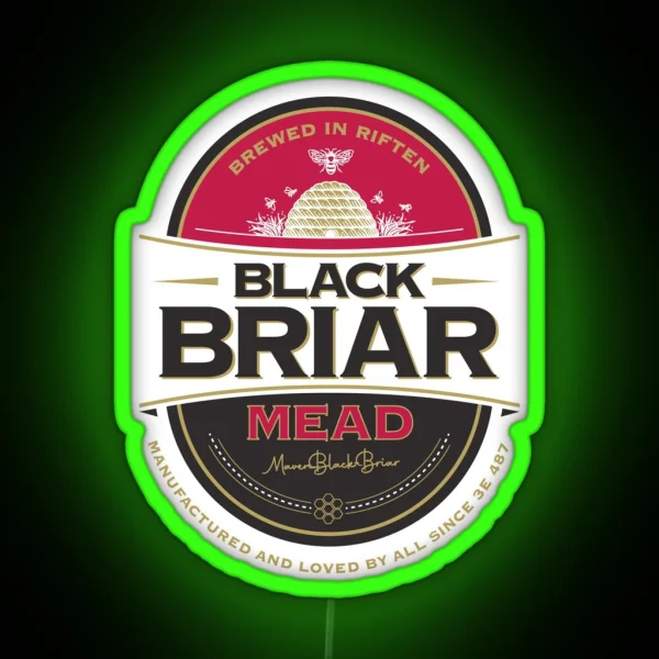 Black Briar Mead RGB Neon Sign