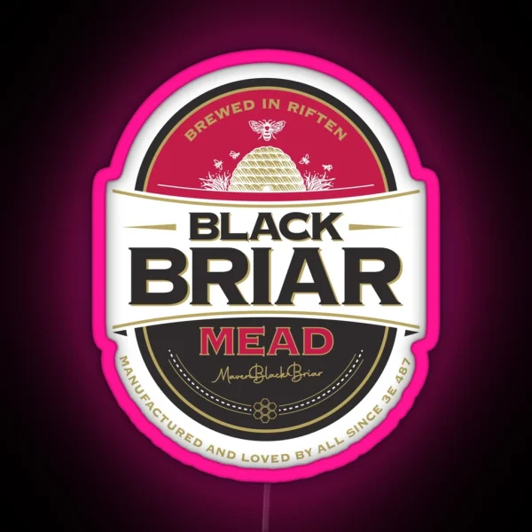 Black Briar Mead RGB Neon Sign