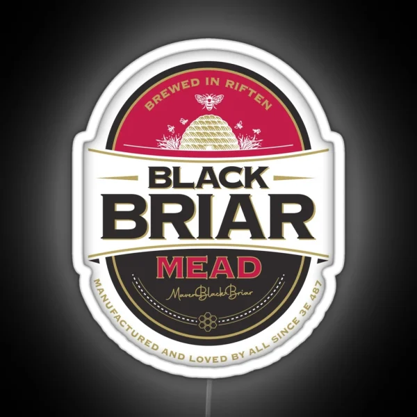 Black Briar Mead RGB Neon Sign