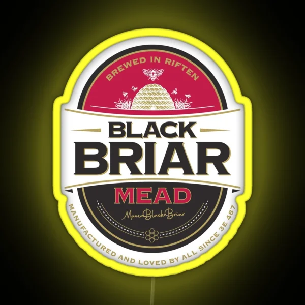 Black Briar Mead RGB Neon Sign