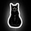 Black Cat Time Lord RGB Neon Sign - Image 4