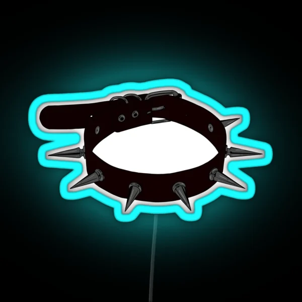 Black Choker RGB Neon Sign