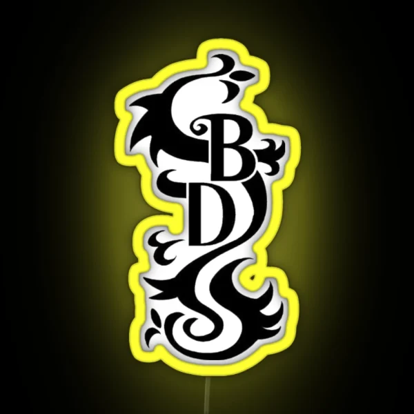 Black Dragon RGB Neon Sign