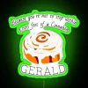Black Friday Gerald S Cinnabon RGB Neon Sign - Image 4