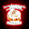 Black Friday Gerald S Cinnabon RGB Neon Sign - Image 2