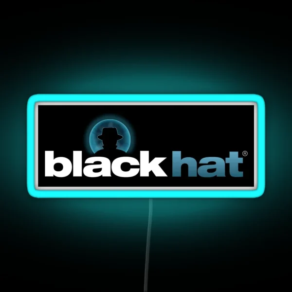 Black Hat Conference RGB Neon Sign