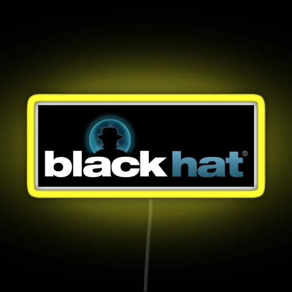 Black Hat Conference RGB Neon Sign
